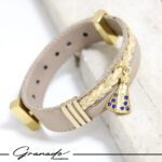 Pulseira de Couro Strap Plug Nossa Senhora Aparecida - GR - Imagem 3