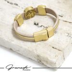 Pulseira Feminina São Bento Rainbow Ouro e Fechamento Magnético - GR - Imagem 4