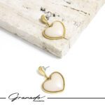 Mix Colar Pulseira e Brinco de Ouro Coração Splendore – GR - Imagem 5