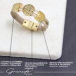Pulseira Feminina São Bento Rainbow Ouro e Fechamento Magnético - GR - Imagem 5