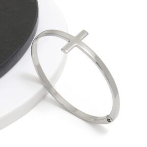 Bracelete Titanium Cruz - GR
