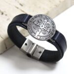 Pulseira Masculina São Bento e Fechamento Magnético - GR