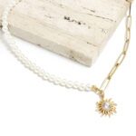 Colar de Ouro Solstice de Cristal – GR