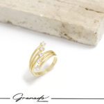 Anel de Ouro com Cristais Essence Éclat - GR - Imagem 4