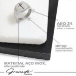 Anel Aço Inox Fé - GR - Imagem 3