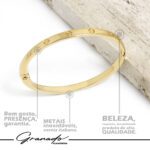 Bracelete de Ouro Elegance - GR - Imagem 3