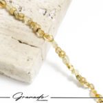 Pulseira de Ouro e Pedras Naturais Citrino Caminho do Sol – GR - Imagem 3
