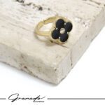 Mix Bracelete e Anel de Ouro Trevo Unique – GR - Imagem 6
