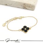Mix Colar e Pulseira de Ouro Trevo Unique – GR - Imagem 4