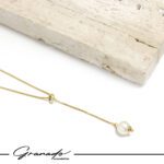 Colar de Ouro Gravatinha Lustre D'Pérola – GR - Imagem 6