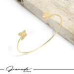 Bracelete de Ouro Borboletas - GR - Imagem 4