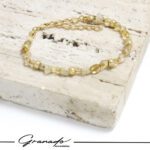 Pulseira de Ouro e Pedras Naturais Citrino Caminho do Sol – GR - Imagem 6