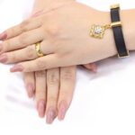 Pulseira de Couro Strap Plug Trevo Gemme de Fortune - GR - Imagem 2