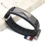 Pulseira de Couro Strap Plug Nossa Senhora - GR