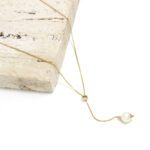 Colar de Ouro Gravatinha Lustre D'Pérola – GR