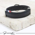 Pulseira de Couro Strap Plug Rosa dos Ventos Legacy Gris - GR - Imagem 4