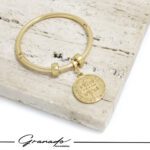 Bracelete de Ouro Insígnia de São Bento - GR - Imagem 3