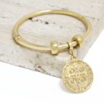 Bracelete de Ouro Insígnia de São Bento - GR