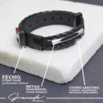 Pulseira de Couro Trançado Strap Plug Torus - GR - Imagem 5