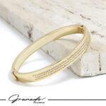 Bracelete de Ouro Oração Pai Nosso - GR - Imagem 3
