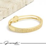 Bracelete de Ouro São Jorge Relux - GR - Imagem 3