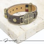 Pulseira de Couro Strap Plug São Bento - GR - Imagem 3