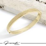 Bracelete de Ouro Oração Pai Nosso - GR - Imagem 4