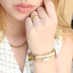 Pulseira de Couro Strap Plug Cavallo d'Oro - GR - Imagem 2