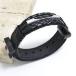Pulseira de Couro Trançado Strap Plug Torus - GR