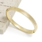Bracelete de Ouro Oração Pai Nosso - GR
