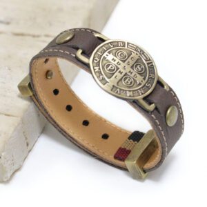 Pulseira de Couro Strap Plug São Bento - GR