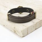 Pulseira de Couro Strap Plug Rosa do Ventos Legacy - GR - Imagem 2