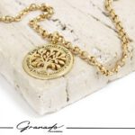Mix Colar e Pulseira de Ouro Árvore da Vida Harmonie – GR - Imagem 3