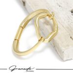 Mix Bracelete Anel e Brinco de Ouro London – GR - Imagem 3